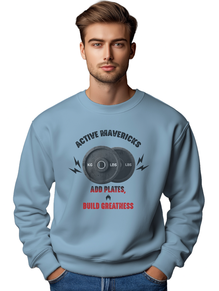 Men's WEIGHT PLATES Sweatshirt