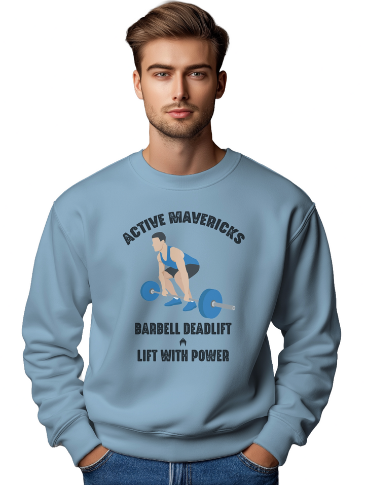 Men's BARBELL DEADLIFT Sweatshirt