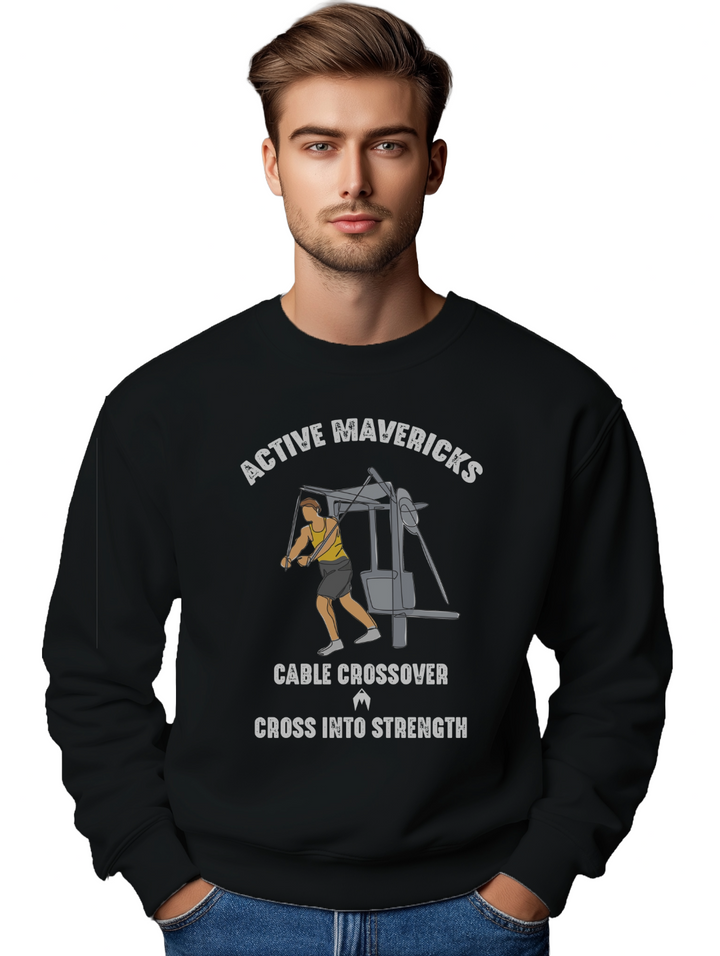 Men's CABLE CROSSOVER Sweatshirt