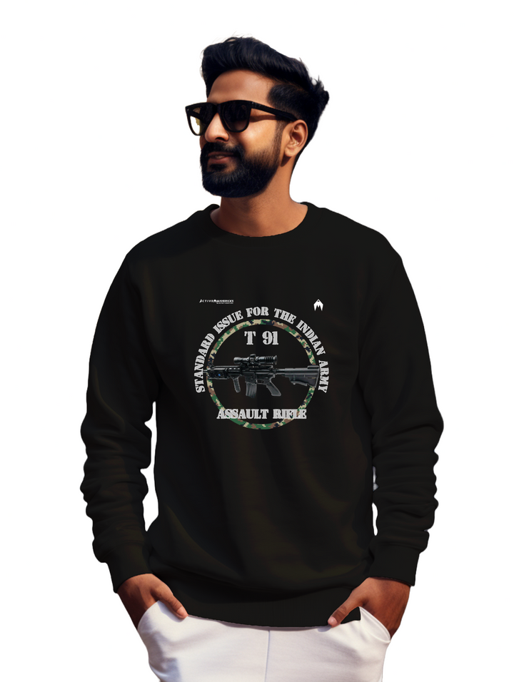 Men's T91 ASSAULT RIFLE Sweatshirt