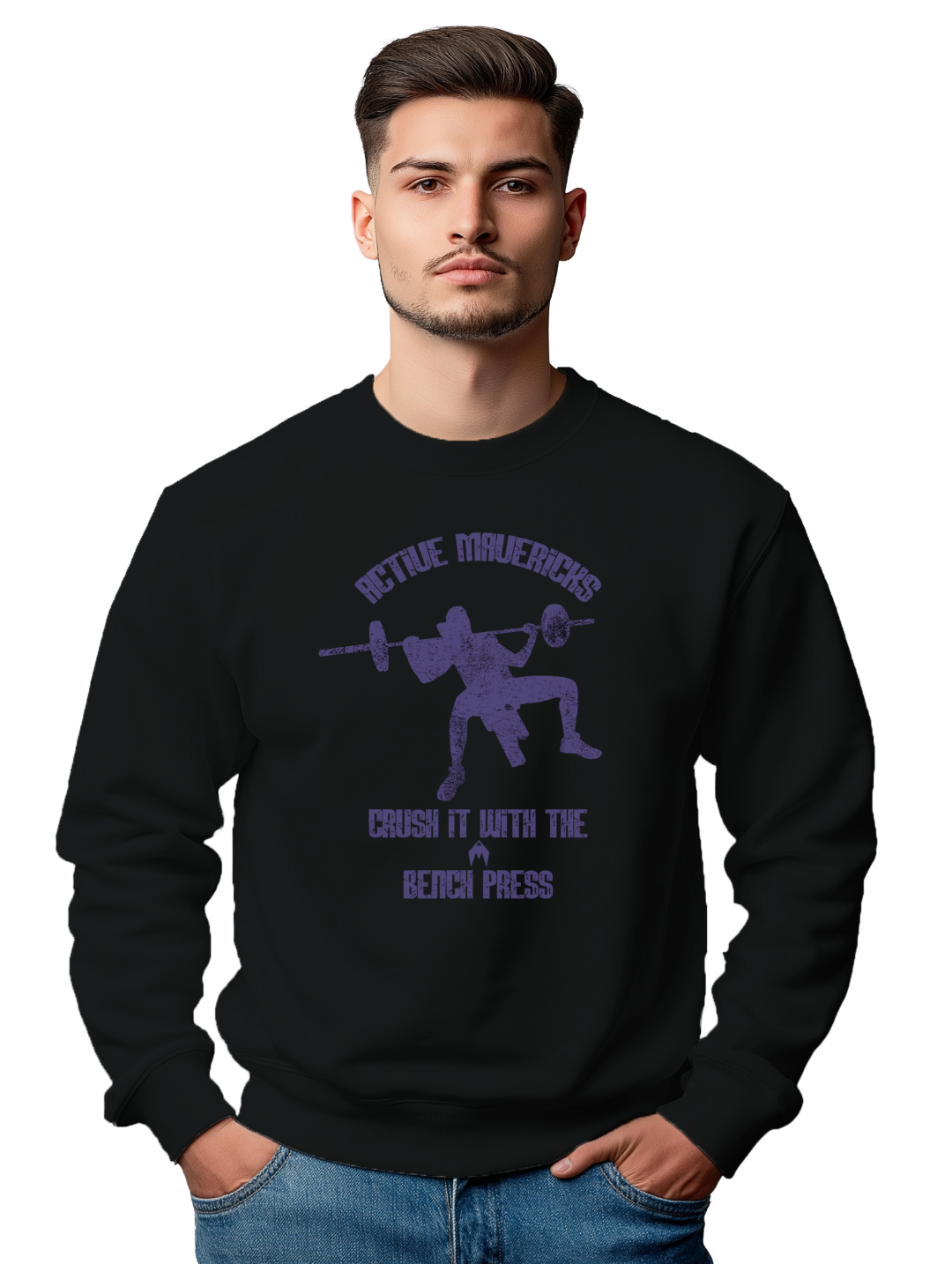 Men's BENCH PRESS Sweatshirt