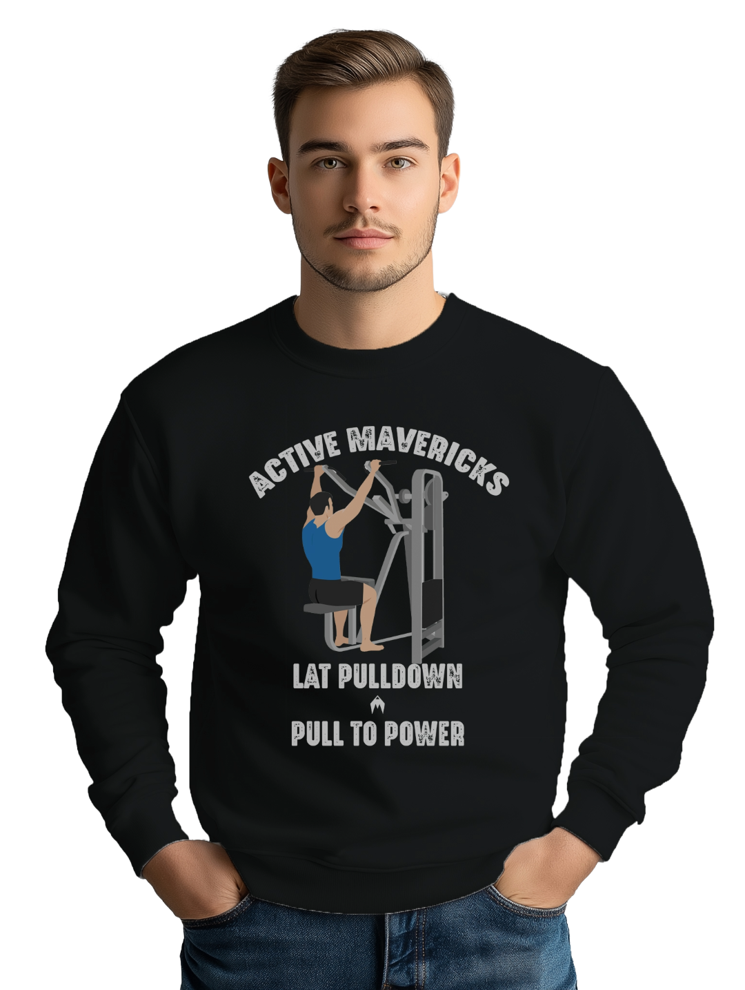 Men's LAT PULLDOWN Sweatshirt