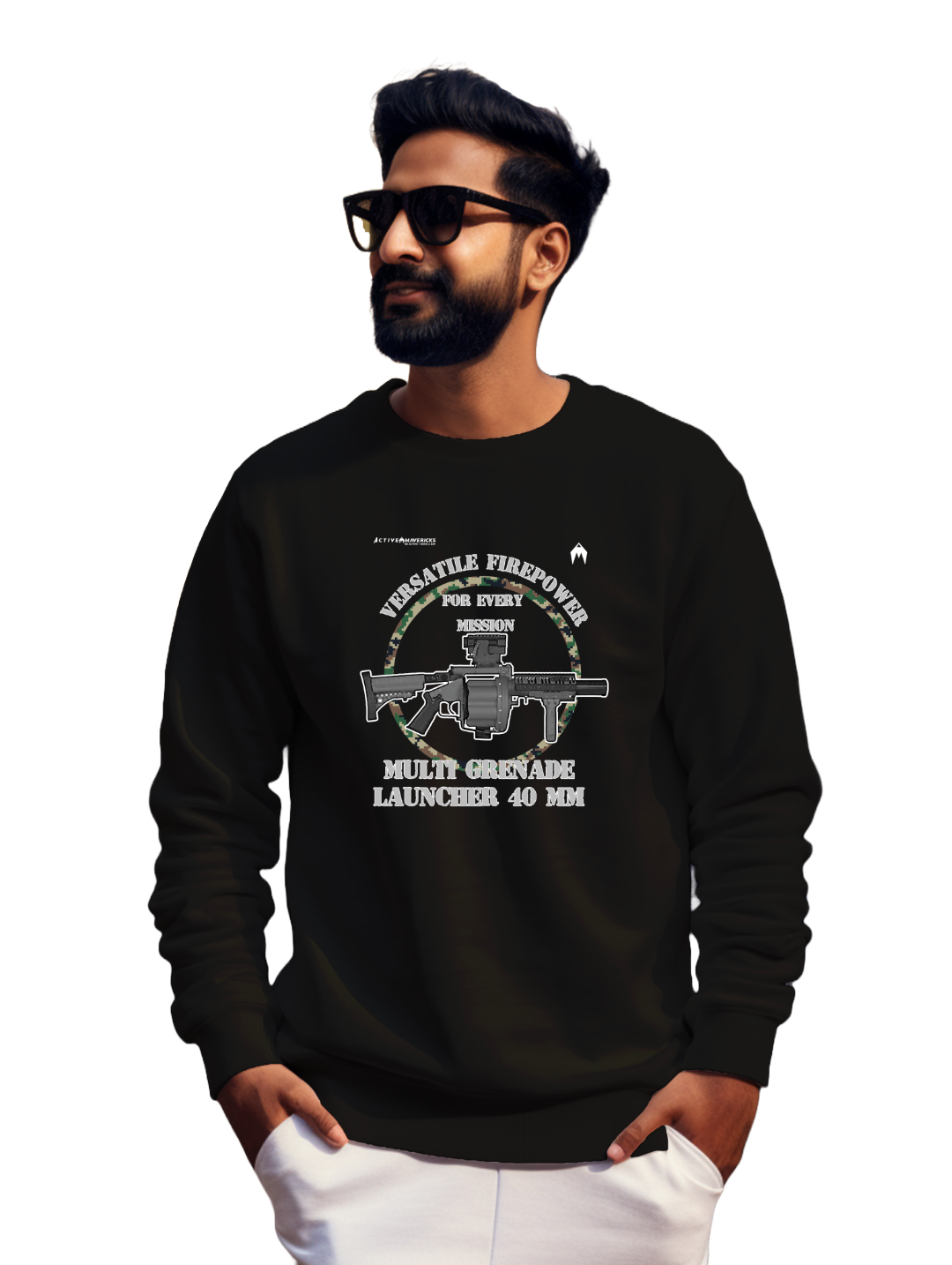 Men's MULTI GRENADE LAUNCHER 40MM Sweatshirt