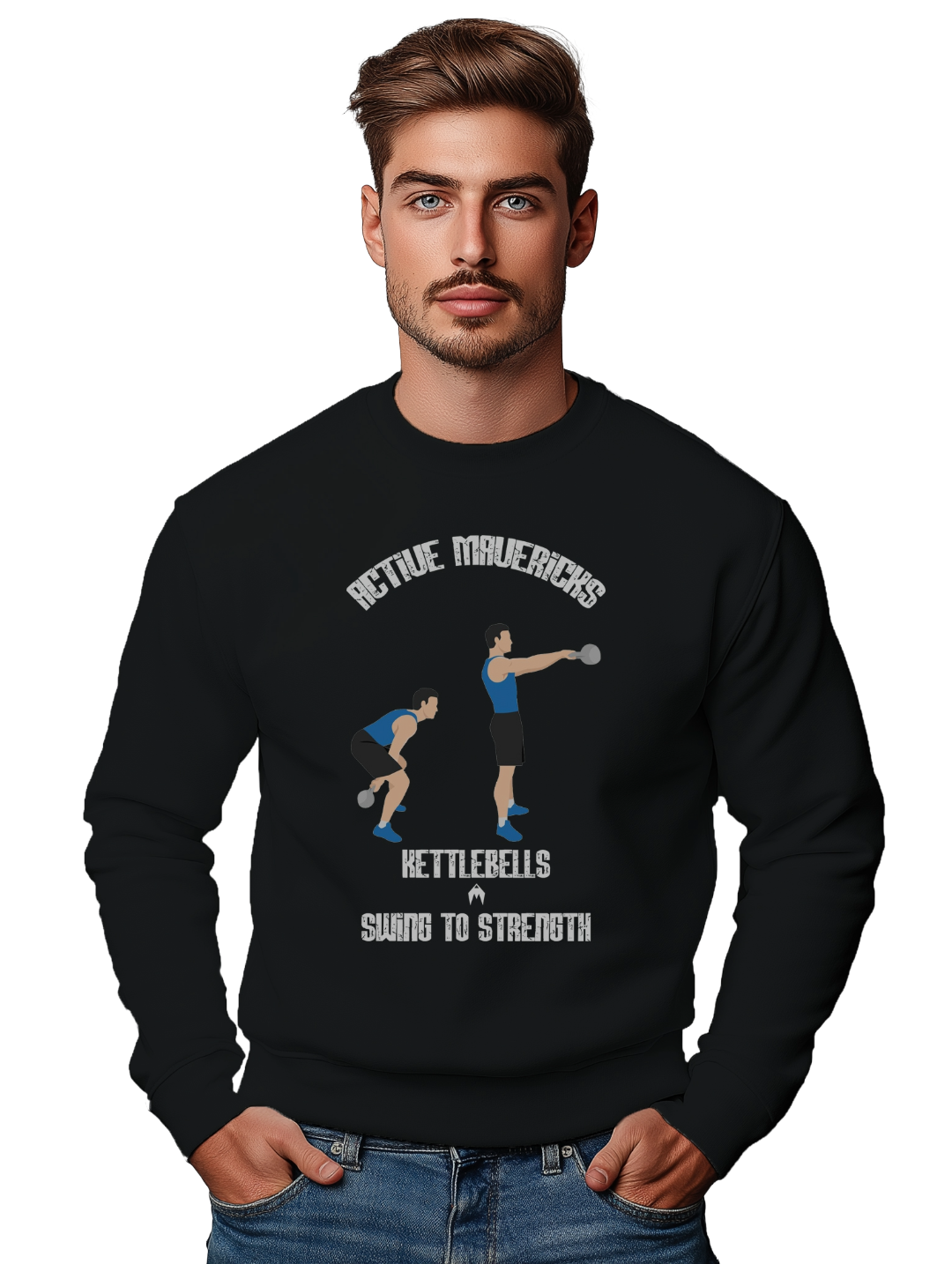 Men's KETTLEBELL SWING Sweatshirt