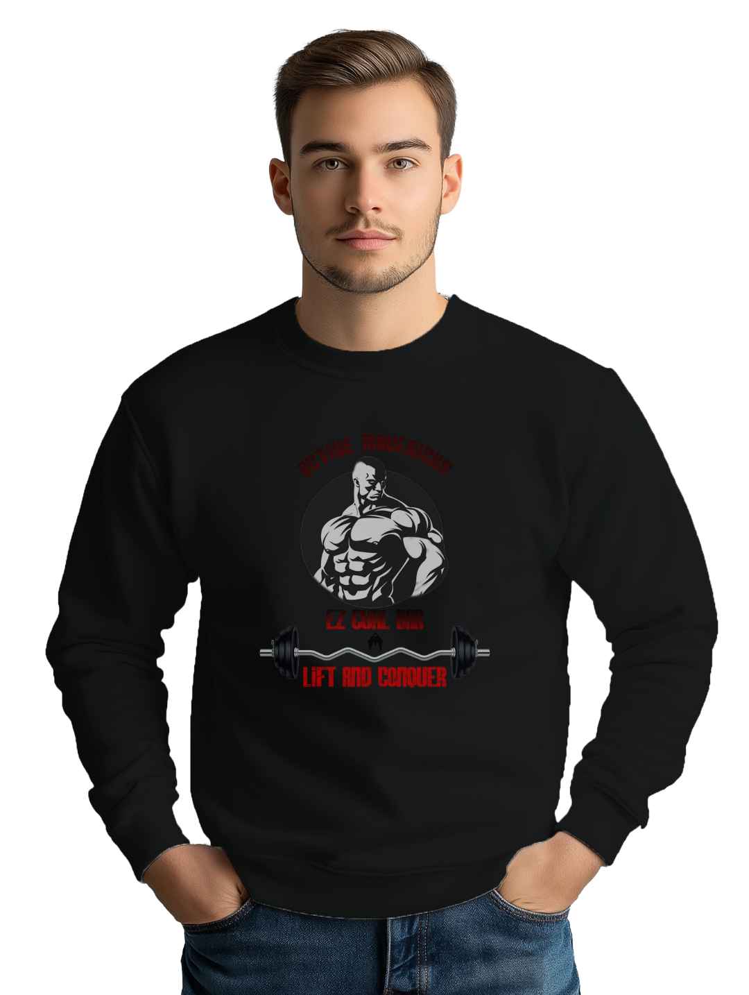 Men's CURL BAR Sweatshirt