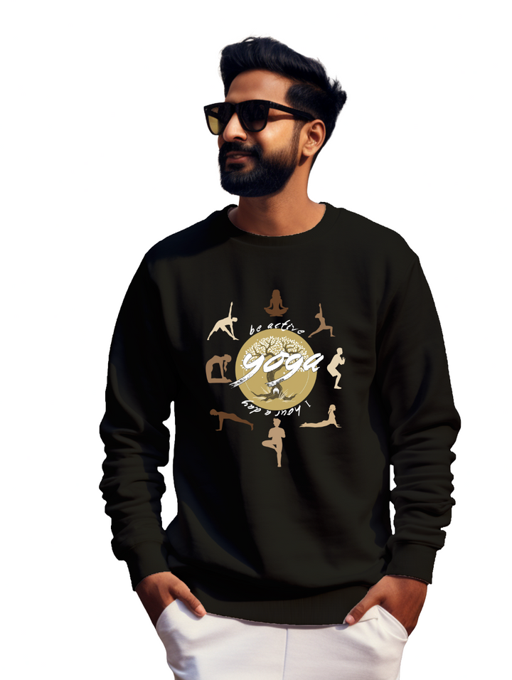 Men's ALL YOGA POSE  Sweatshirt