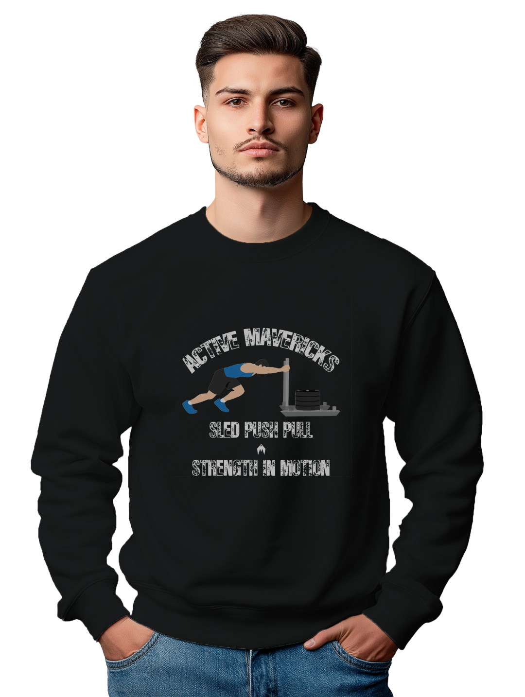 Men's SLED PUSH PULL Sweatshirt