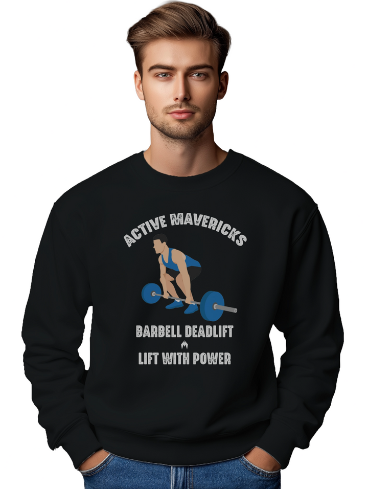 Men's BARBELL DEADLIFT Sweatshirt
