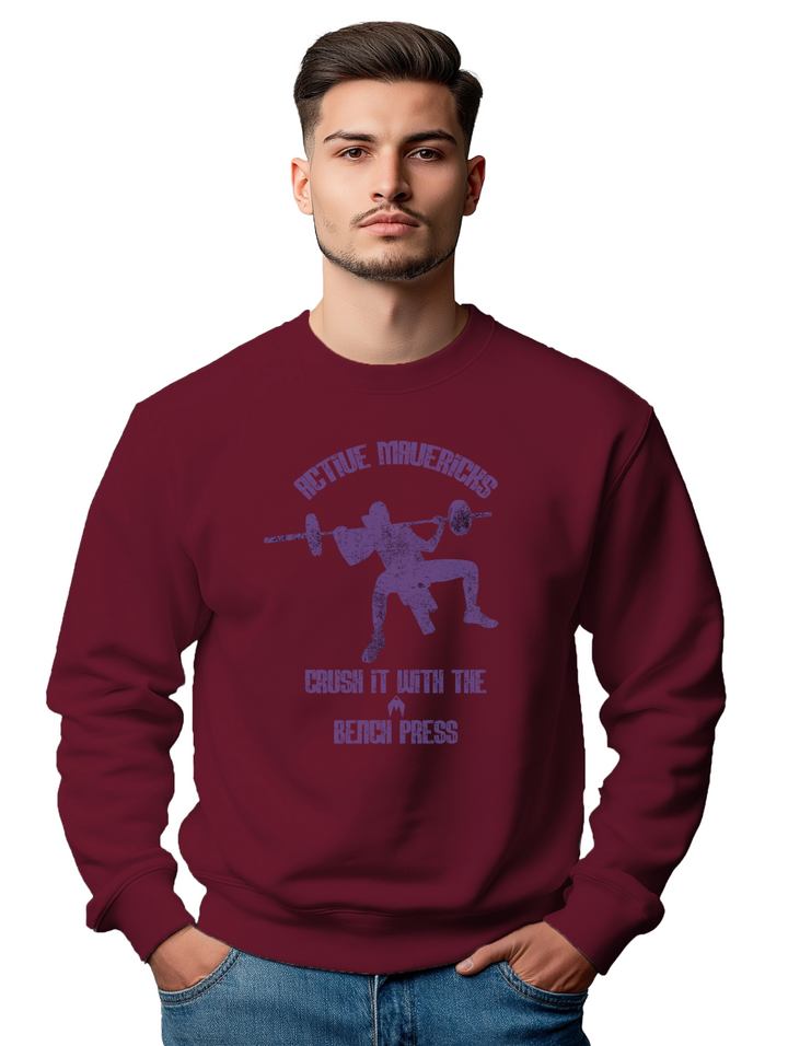 Men's BENCH PRESS Sweatshirt