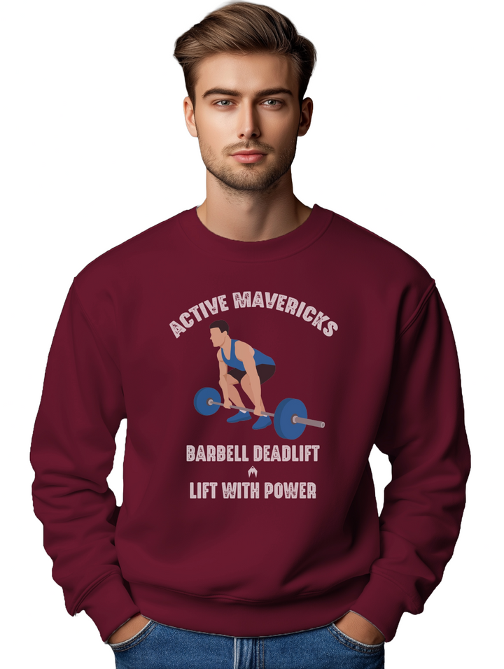 Men's BARBELL DEADLIFT Sweatshirt