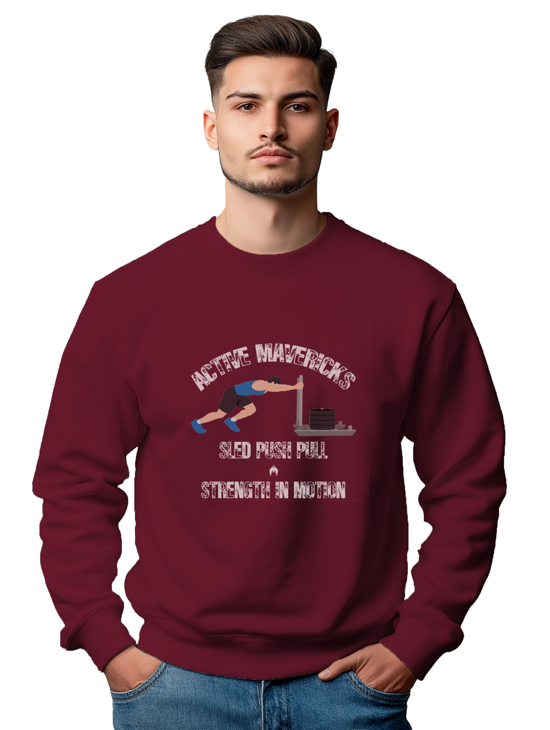Men's SLED PUSH PULL Sweatshirt