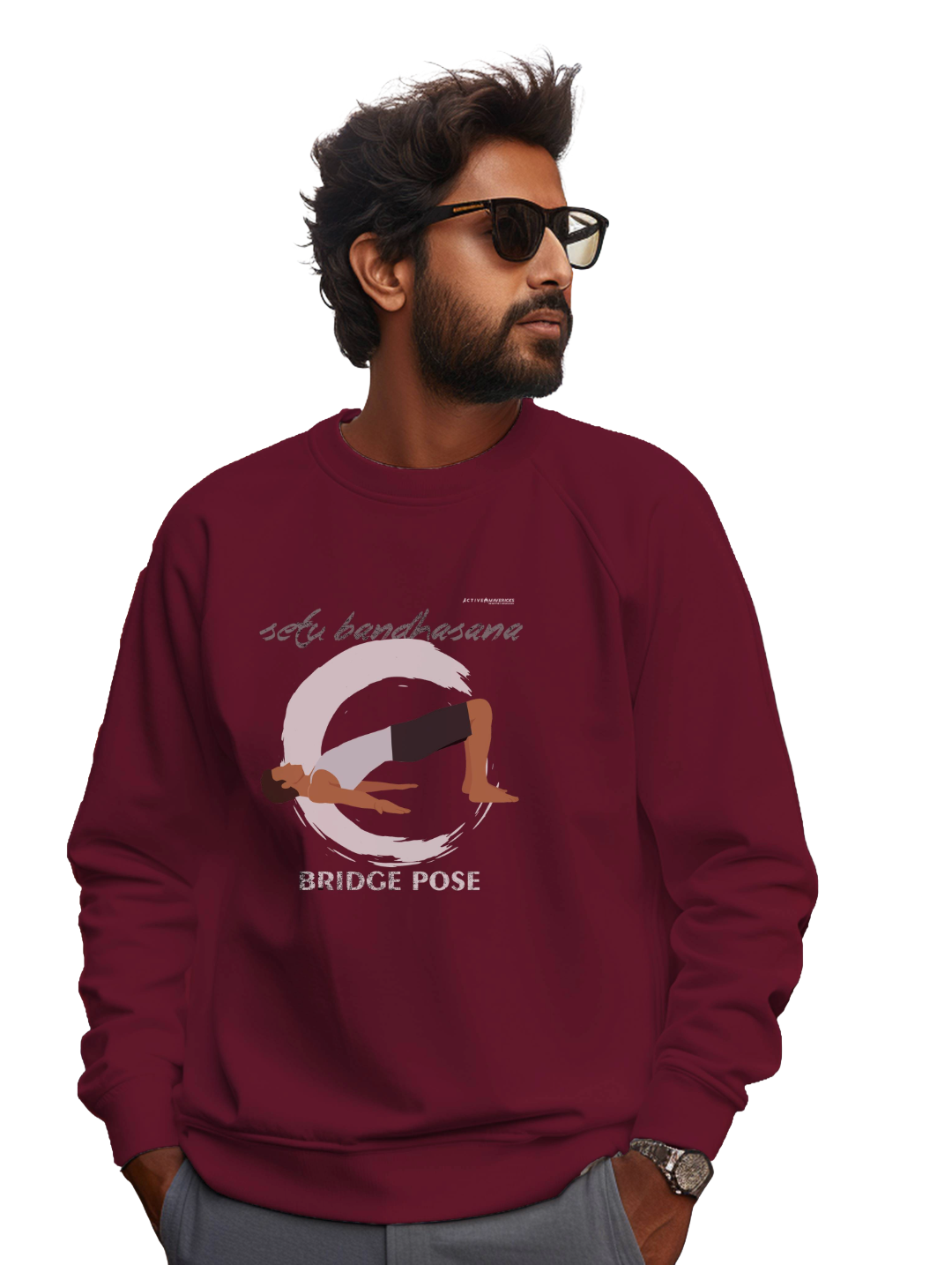 Men's SETU BANDHASANA  Sweatshirt