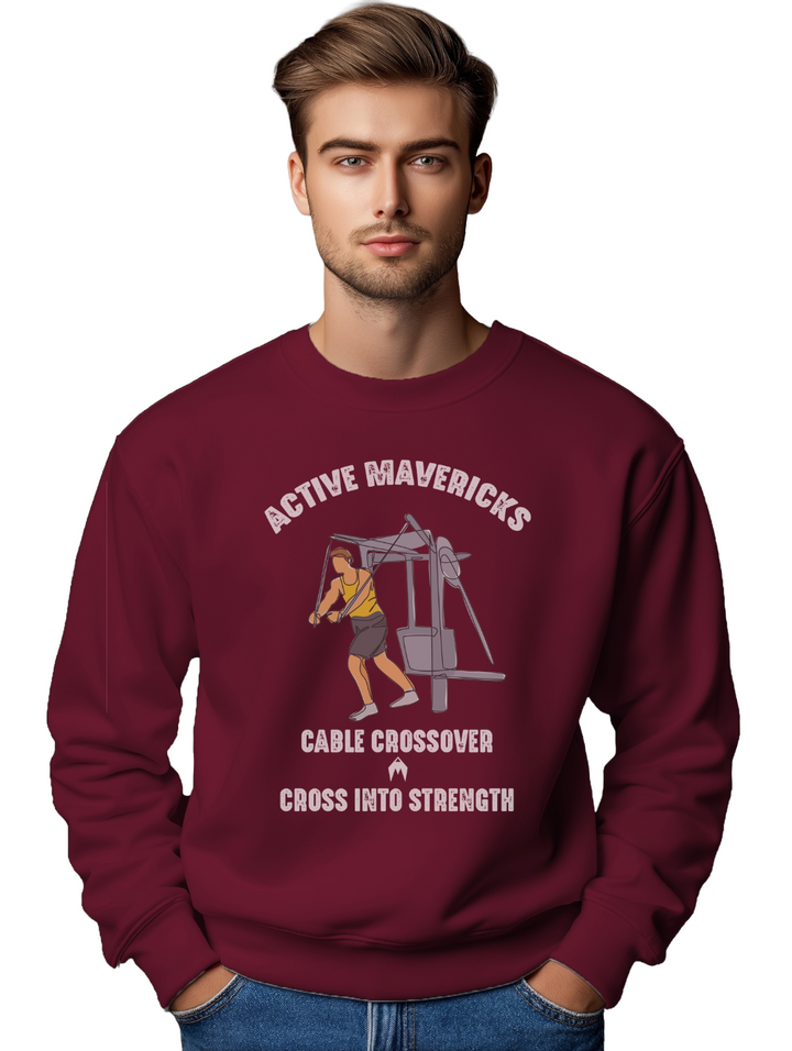 Men's CABLE CROSSOVER Sweatshirt