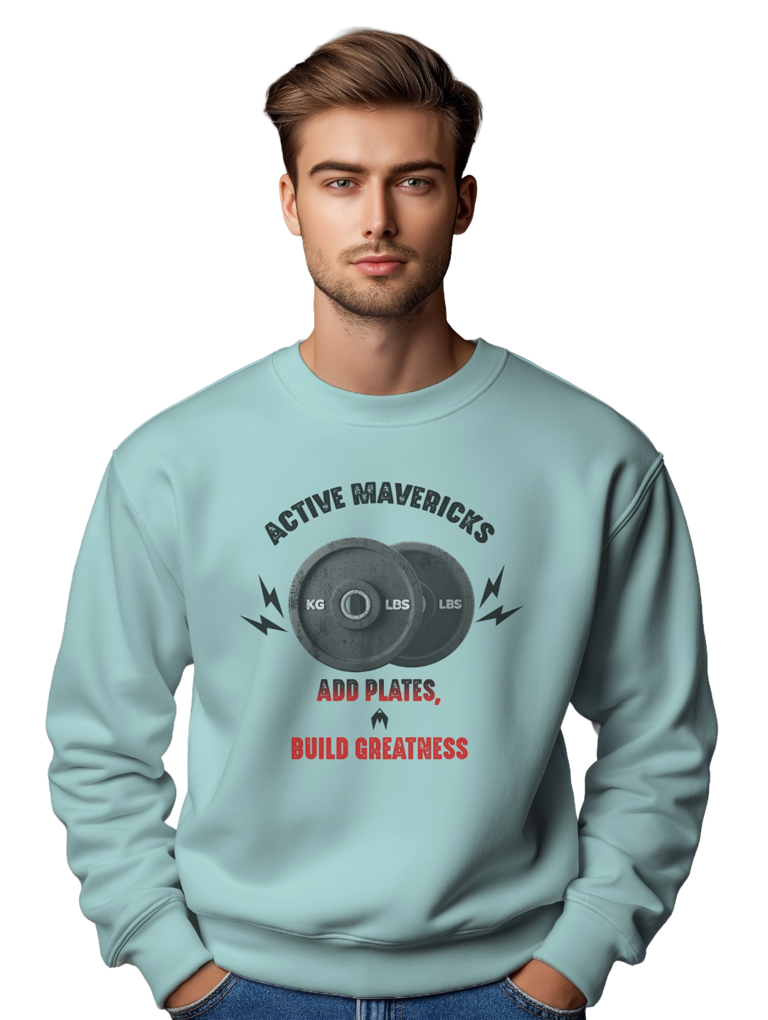 Men's WEIGHT PLATES Sweatshirt