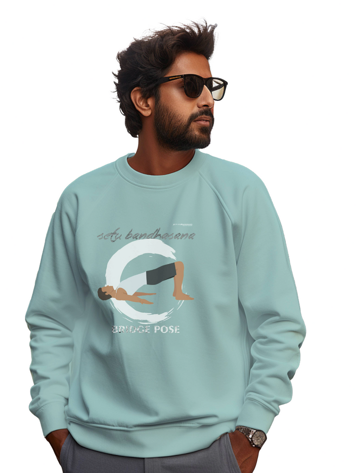 Men's SETU BANDHASANA  Sweatshirt