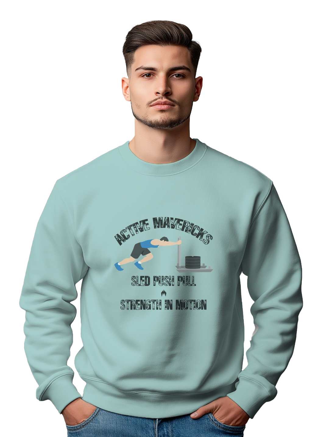 Men's SLED PUSH PULL Sweatshirt