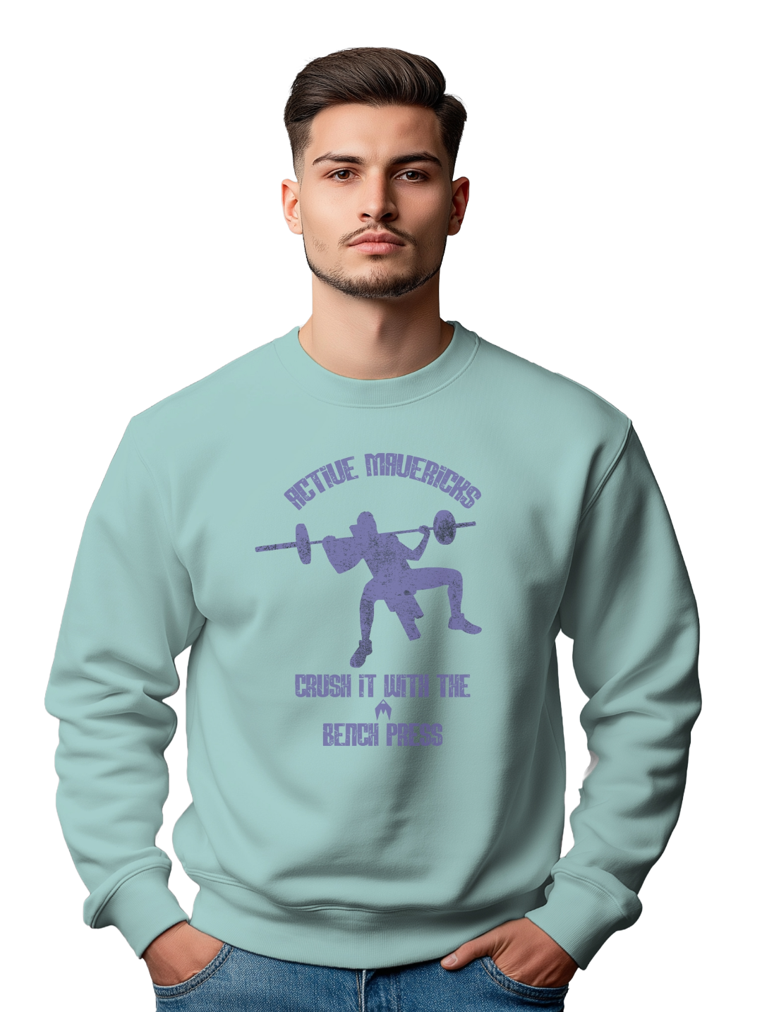 Men's BENCH PRESS Sweatshirt