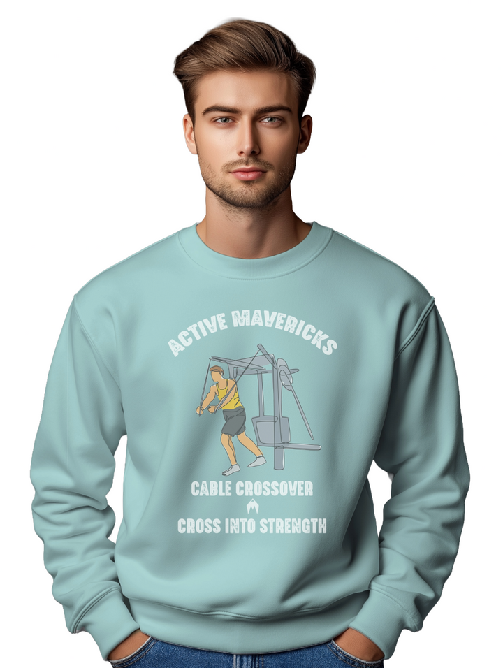 Men's CABLE CROSSOVER Sweatshirt