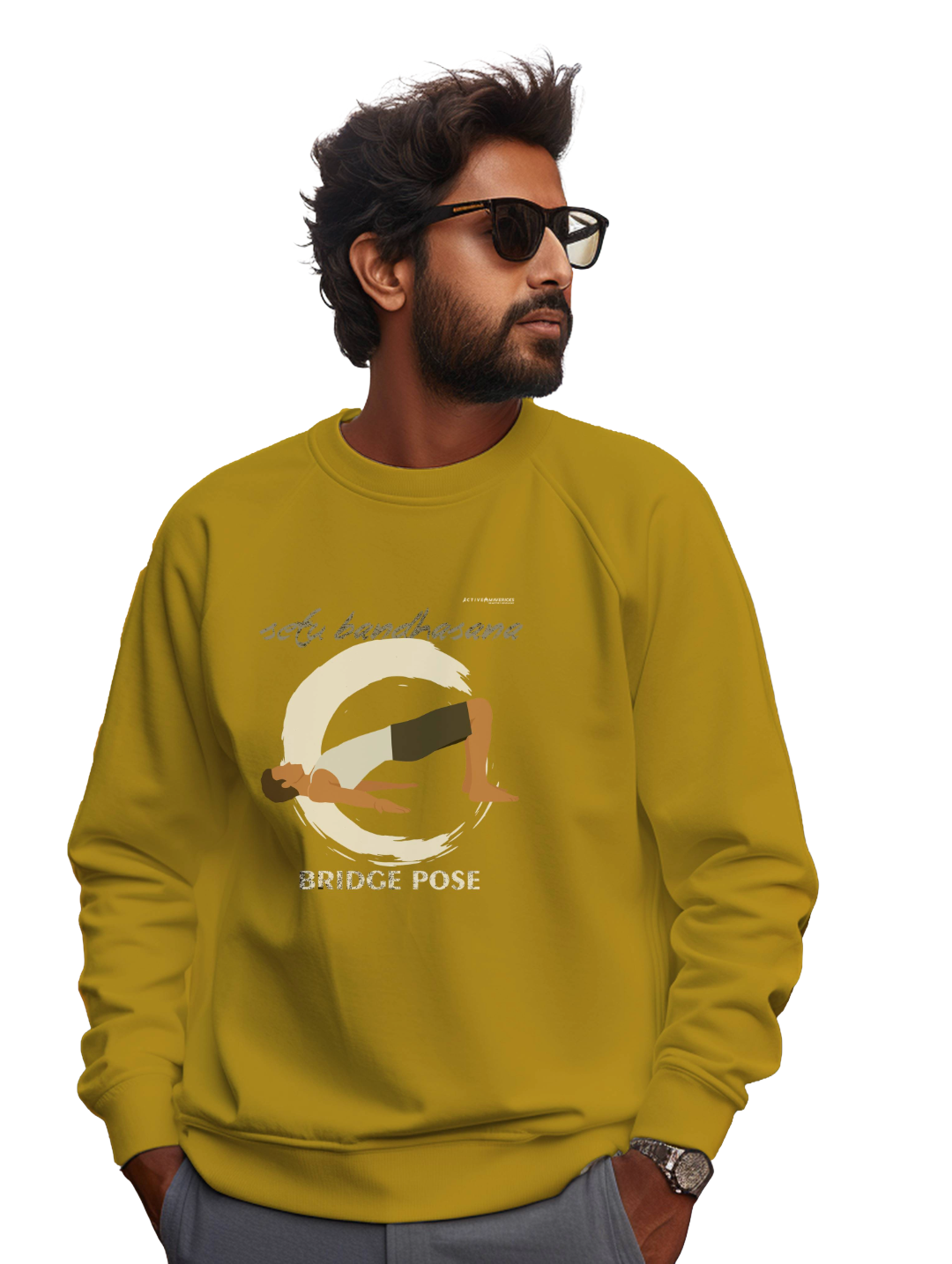 Men's SETU BANDHASANA  Sweatshirt