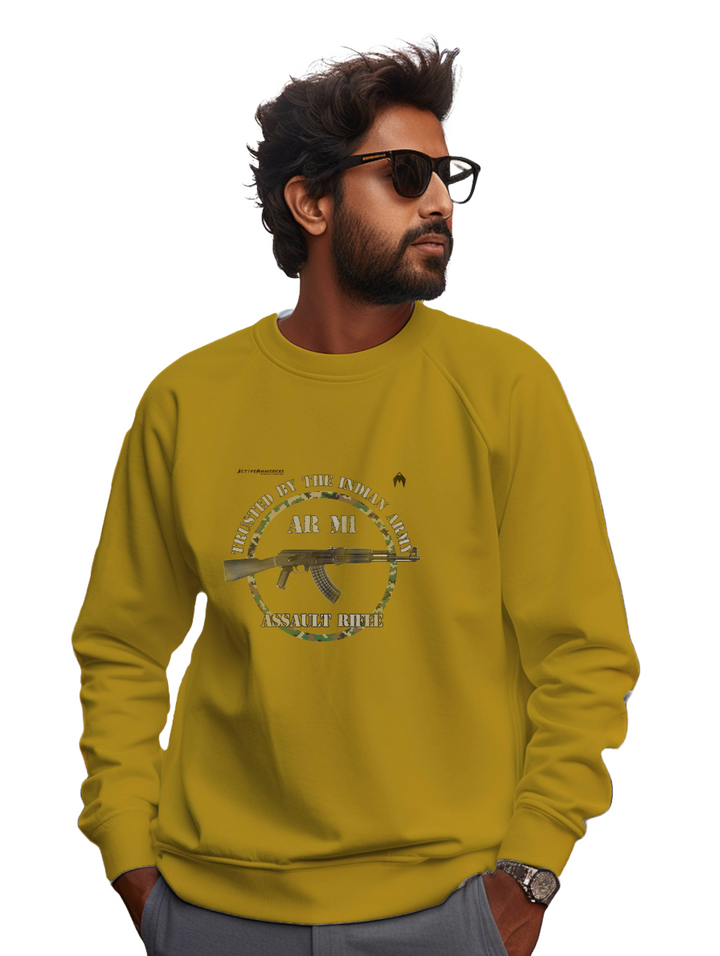 Men's AR M1 ASSAULT RIFLE Sweatshirt