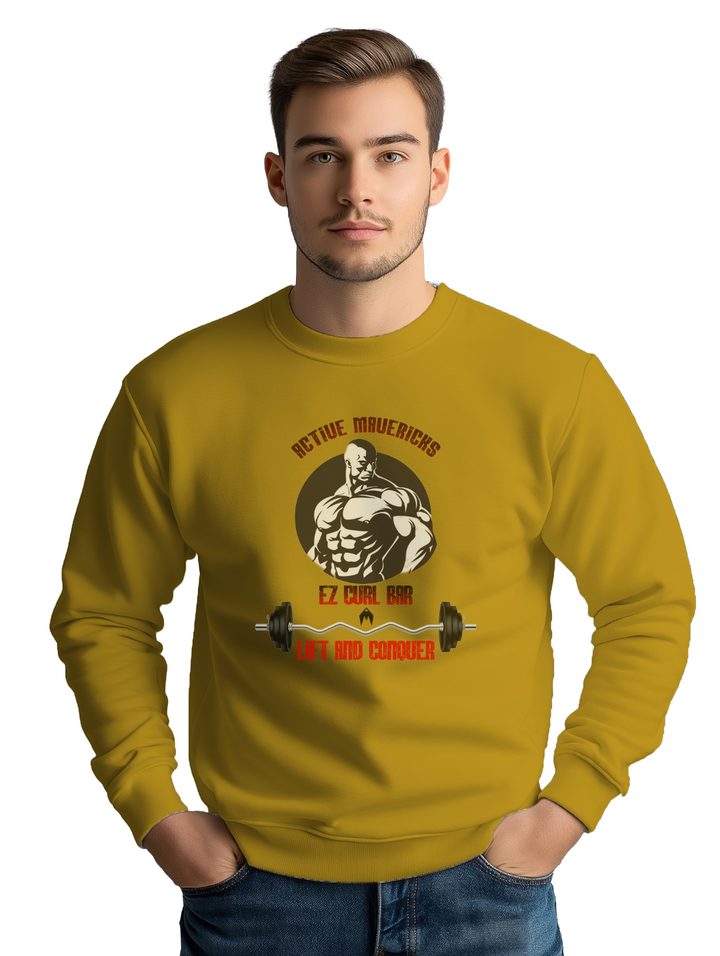 Men's CURL BAR Sweatshirt
