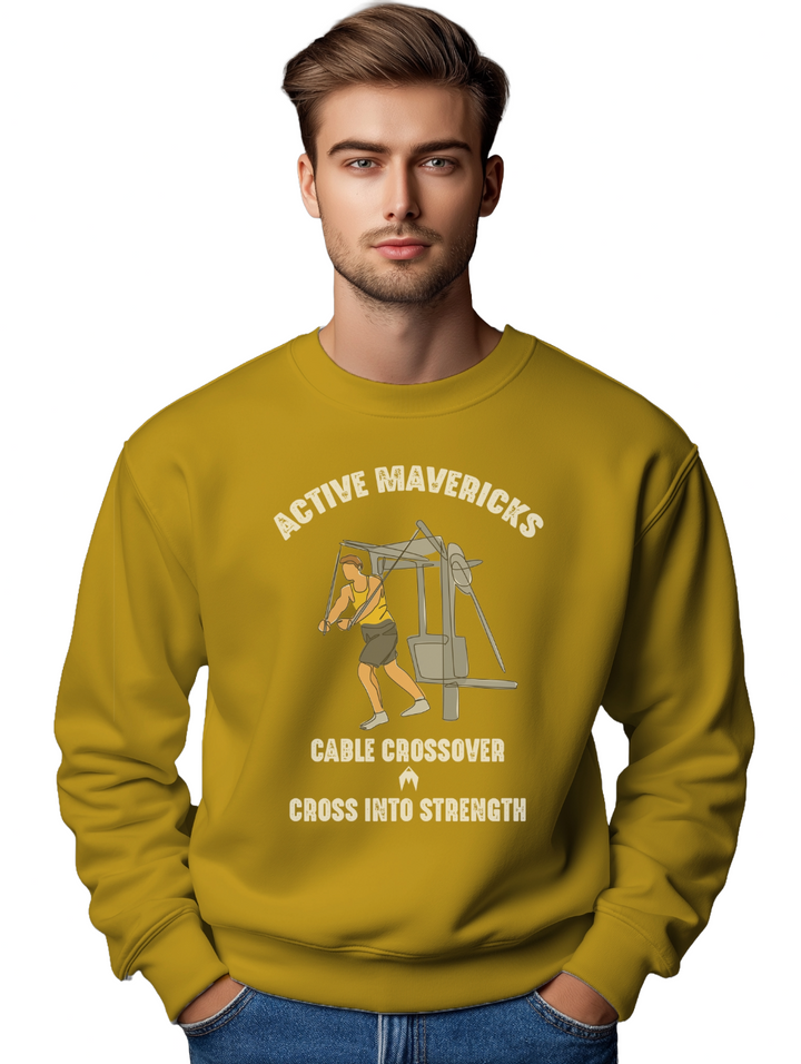 Men's CABLE CROSSOVER Sweatshirt