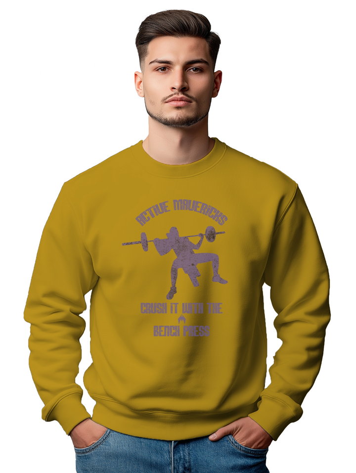 Men's BENCH PRESS Sweatshirt