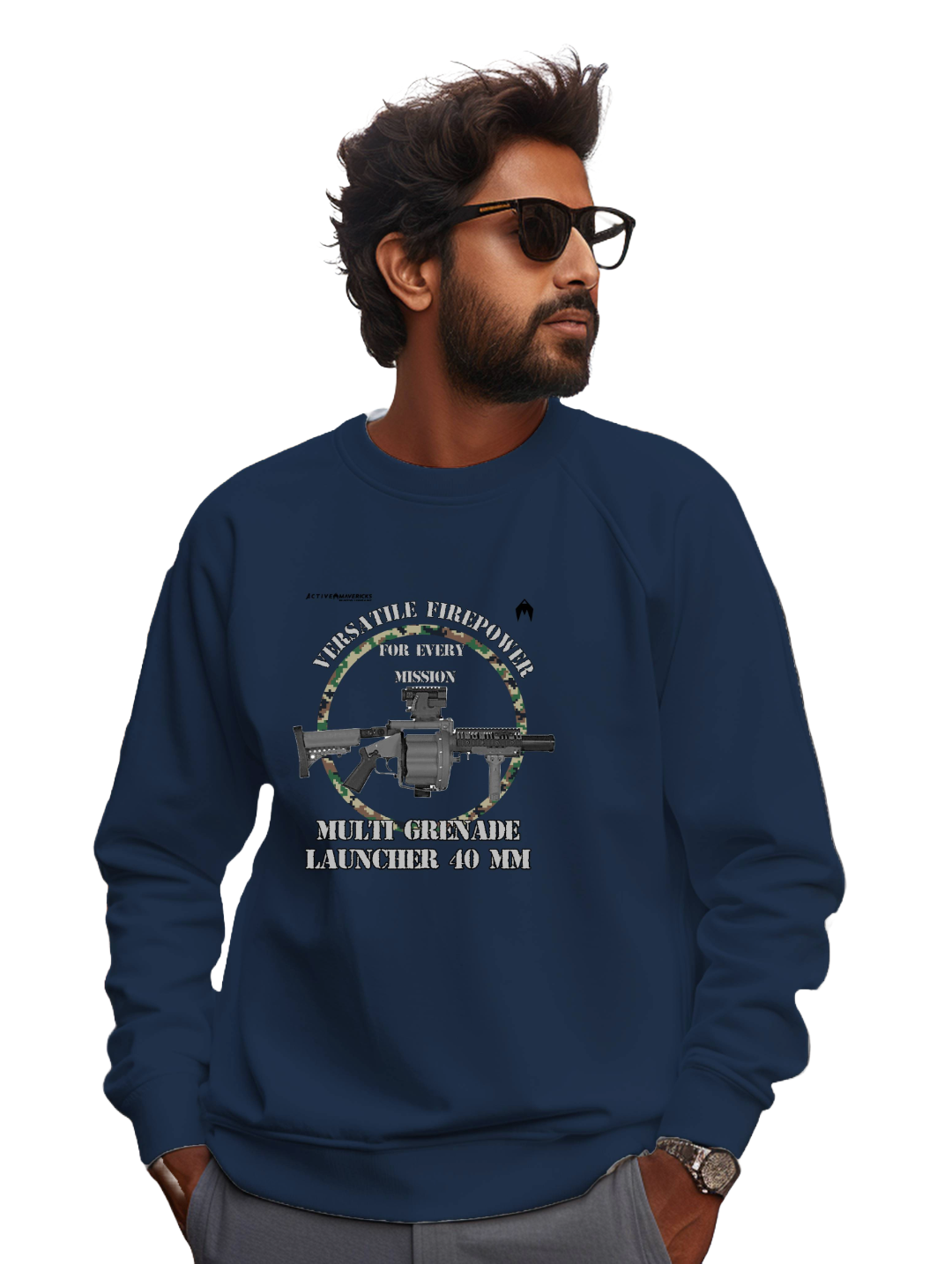 Men's MULTI GRENADE LAUNCHER 40MM Sweatshirt