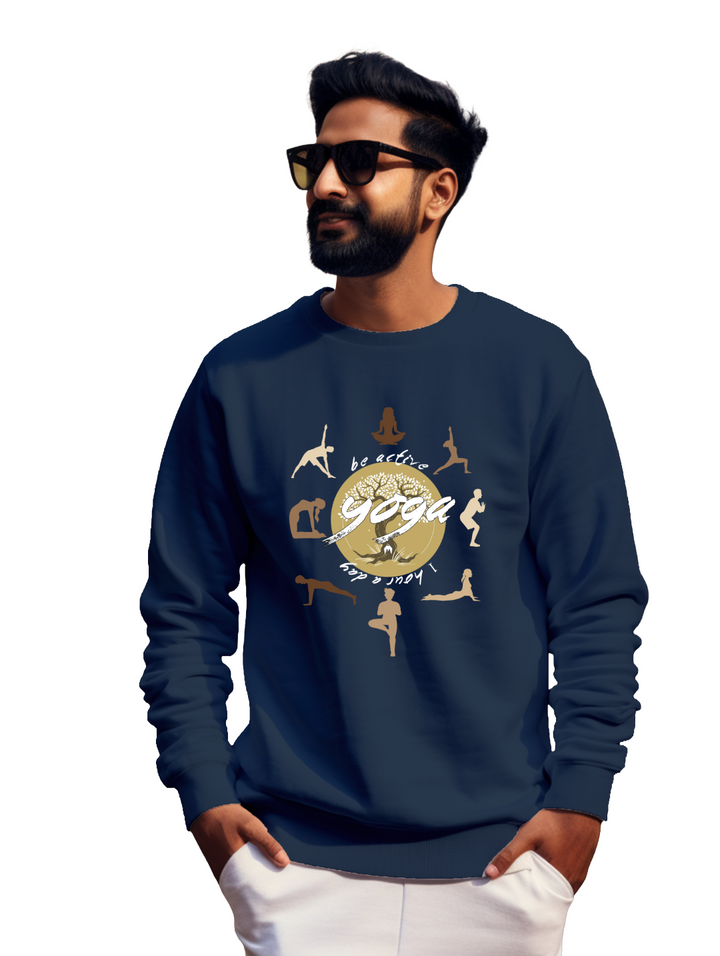 Men's ALL YOGA POSE  Sweatshirt