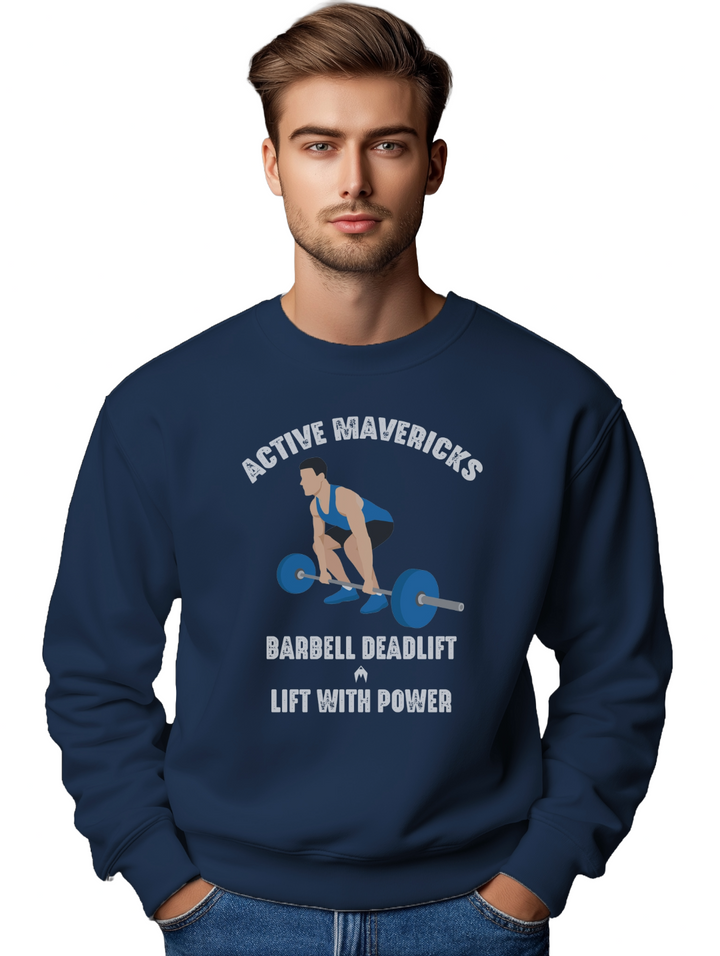 Men's BARBELL DEADLIFT Sweatshirt