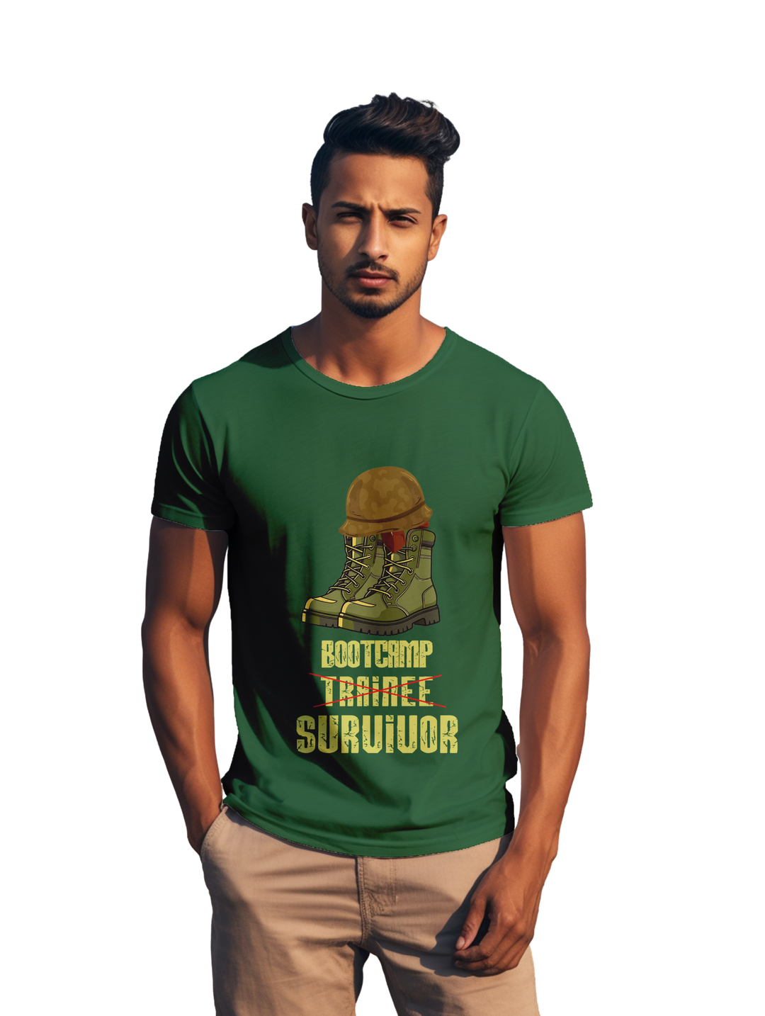 Mens Bootcamp Survivour Tee