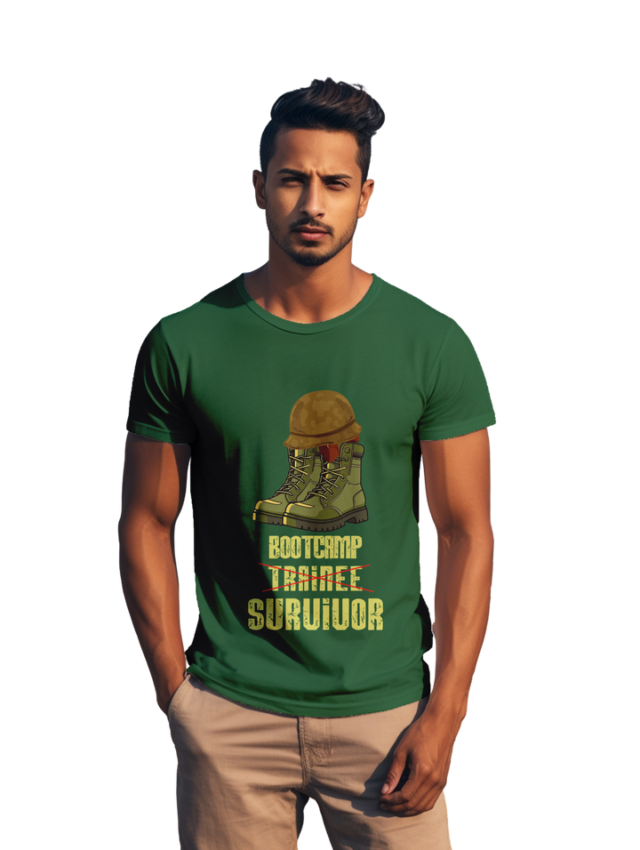 Mens Bootcamp Survivour Tee