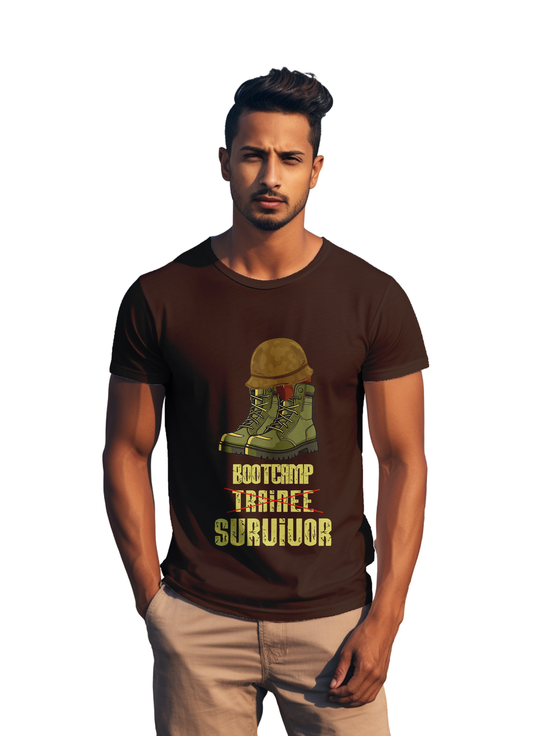 Mens Bootcamp Survivour Tee