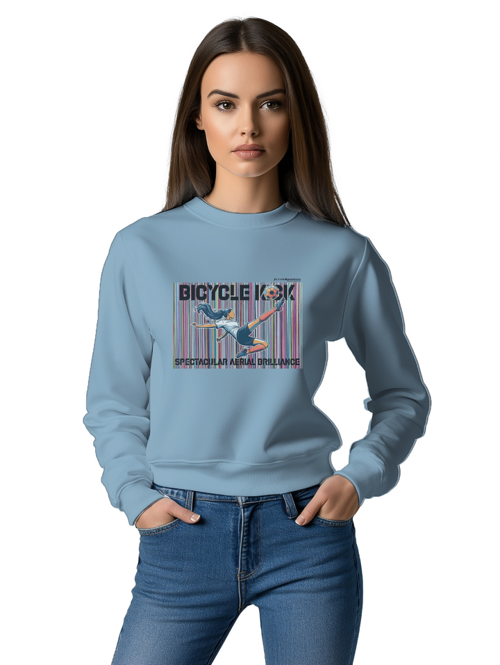 Womens BICYCLE KICK  Sweatshirt