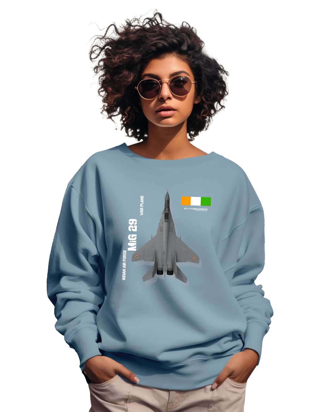 Womens  MIG 29  swetashirt
