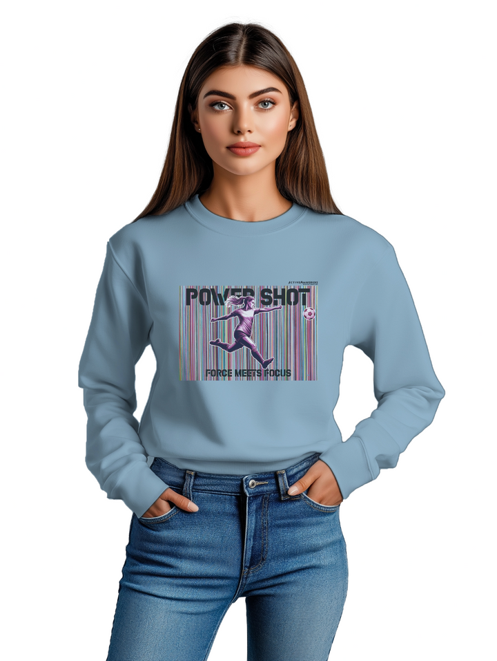 Womens POWER SHOT  Sweatshirt