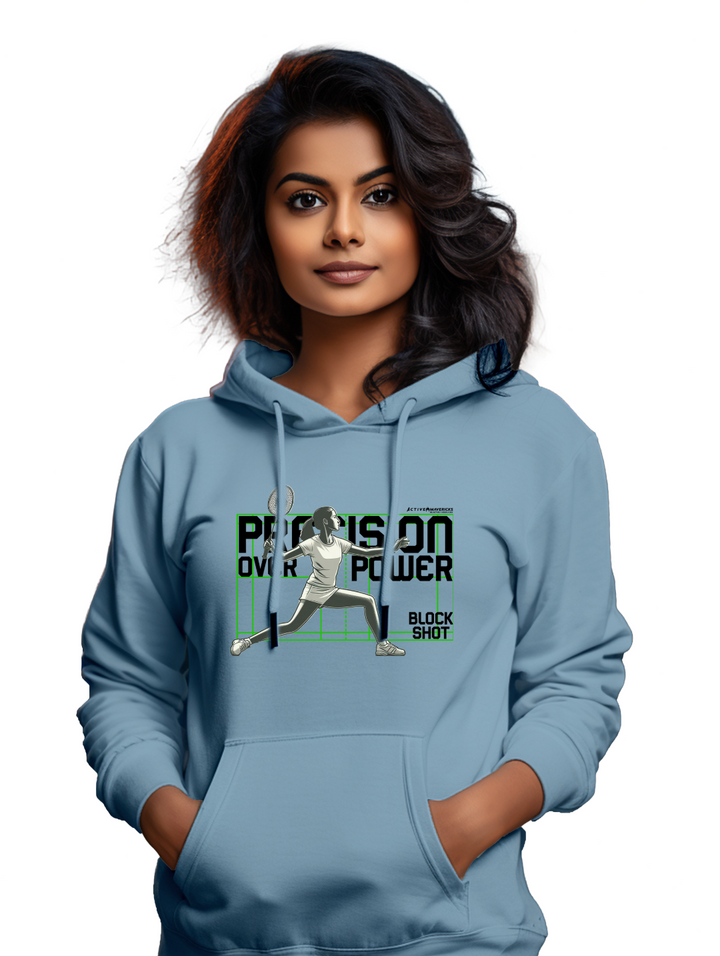 Womens Block Shot Hoodie