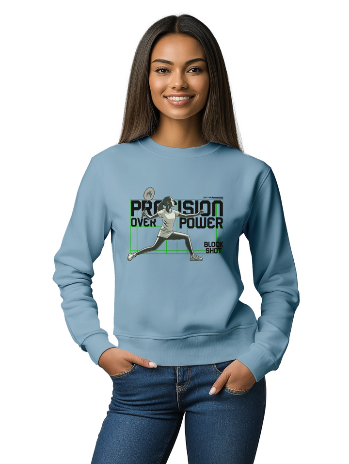 Womens BLOCK SHOT Sweatshirt