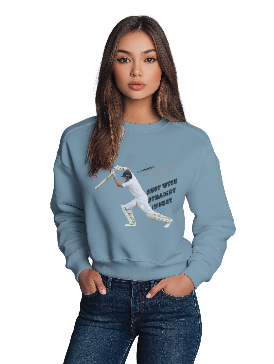 Womens STRAIGHT DRIVE Sweatshirt