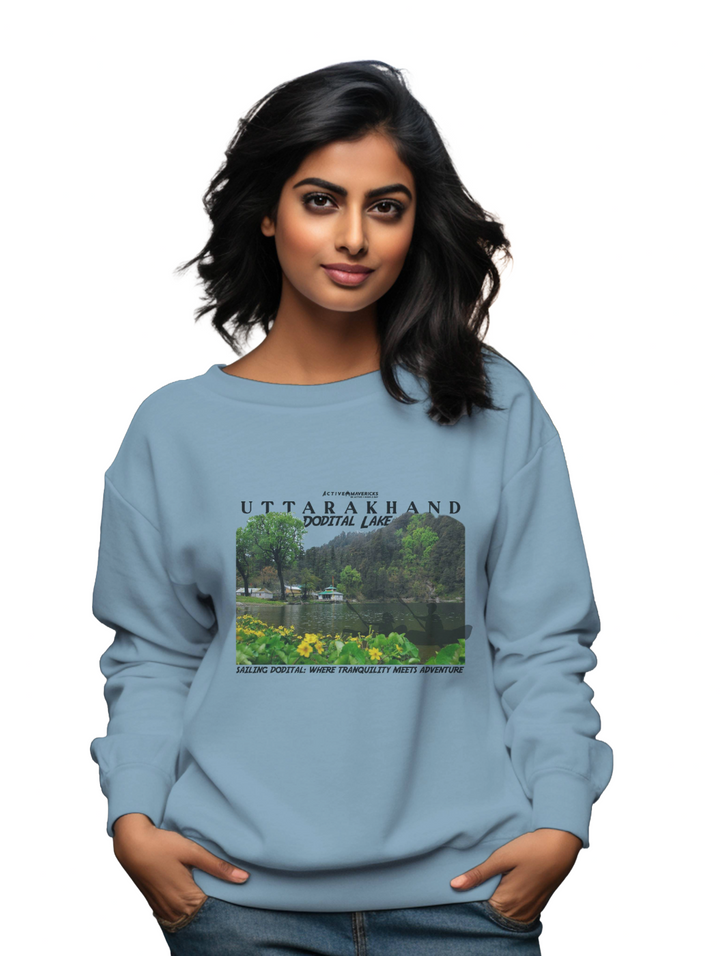 Women's DODITAL LAKE : UTTARAKHAND Sweatshirt
