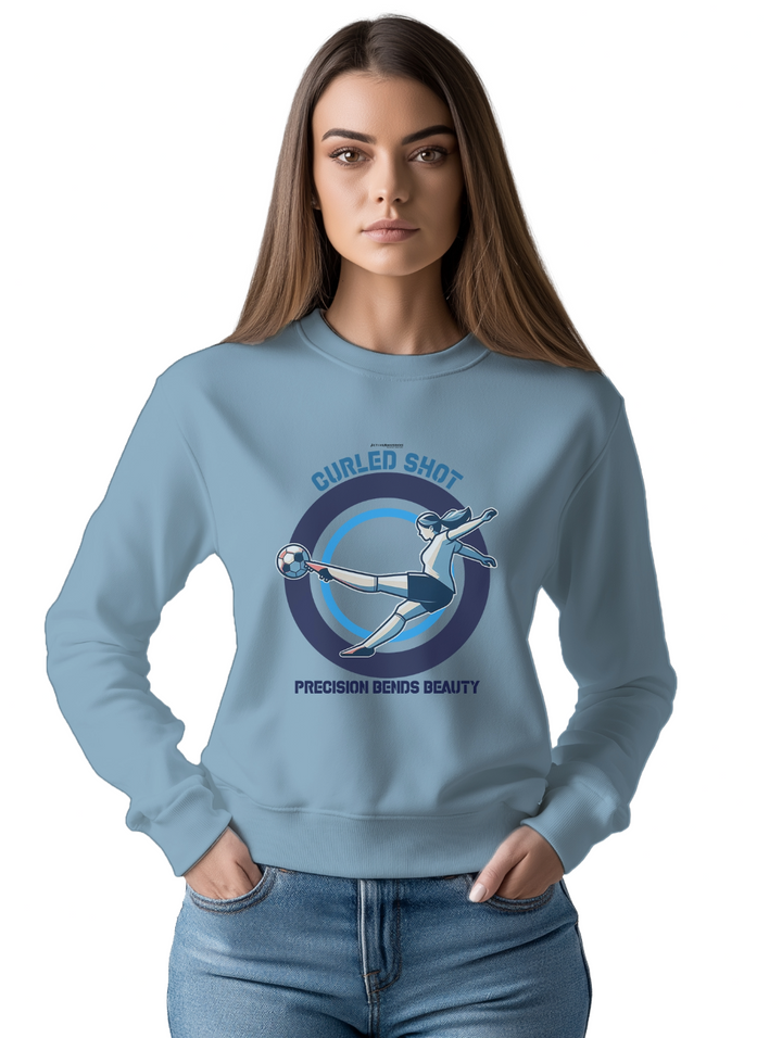 Womens CURLED SHOT  Sweatshirt