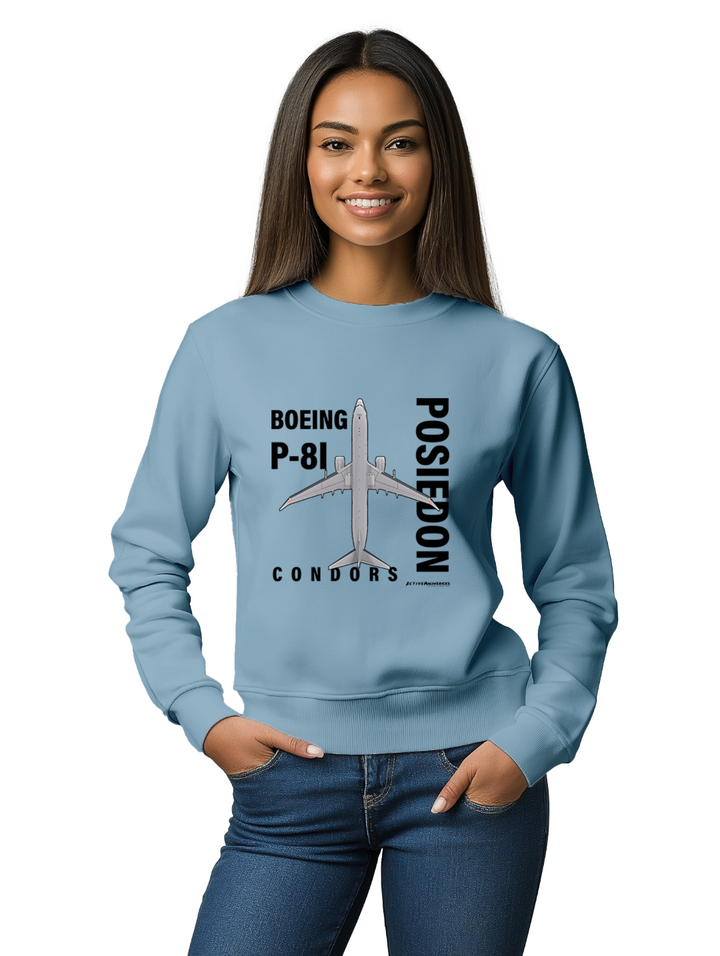 Womens BOEING P8I POSIEDON Sweatshirt