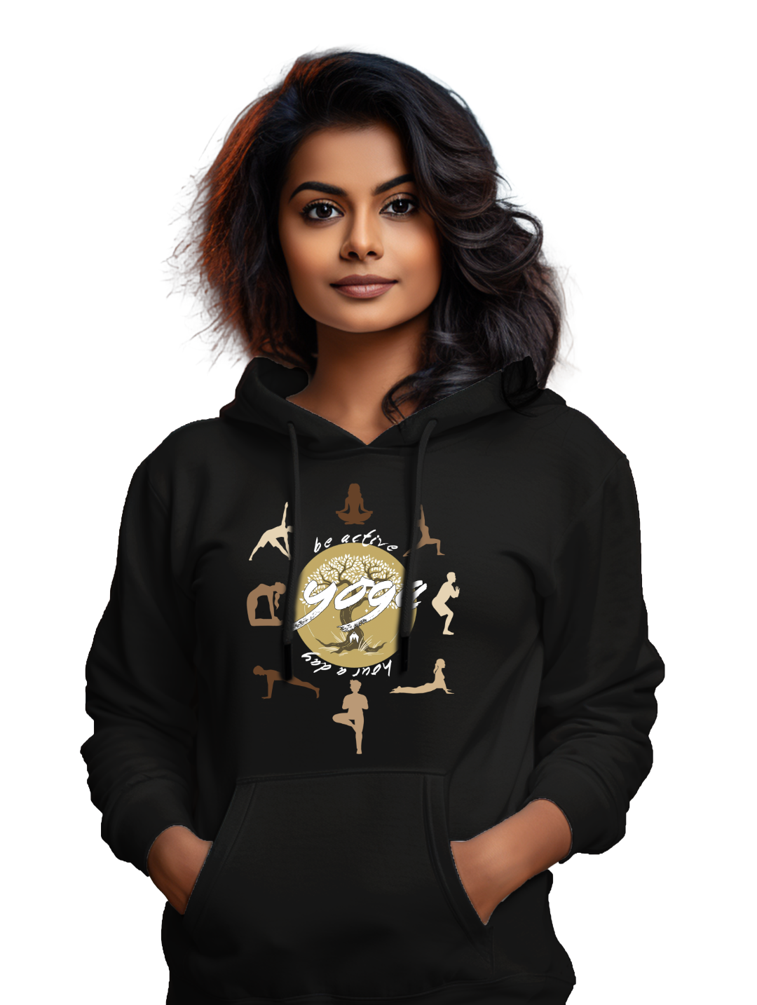 Women's ALL YOGA POSE HOODIES