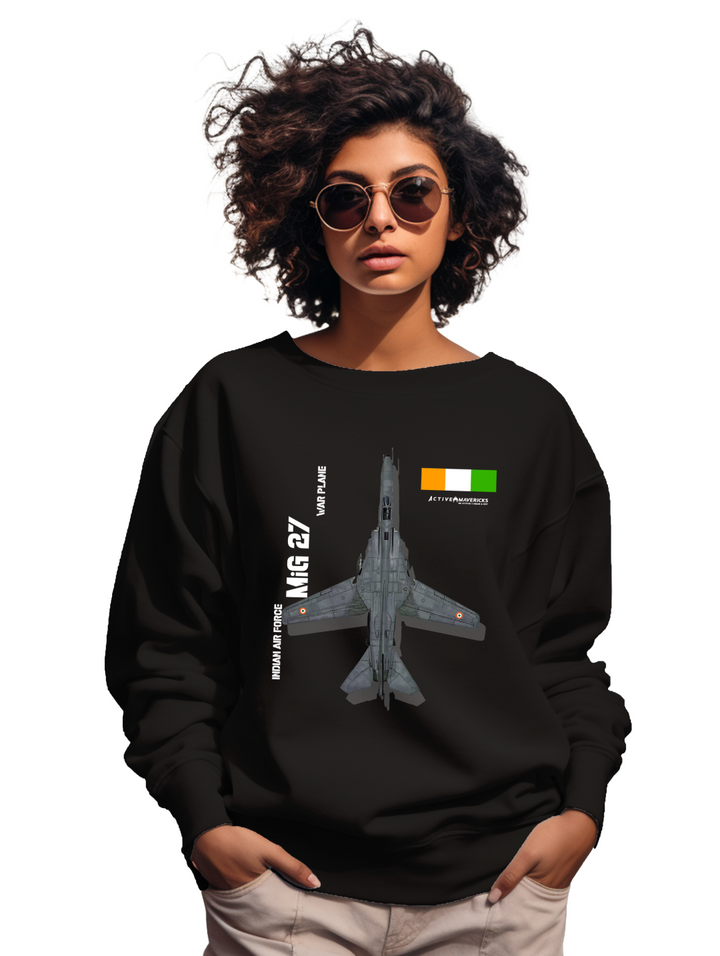Womens  MIG 27 sweatshirt