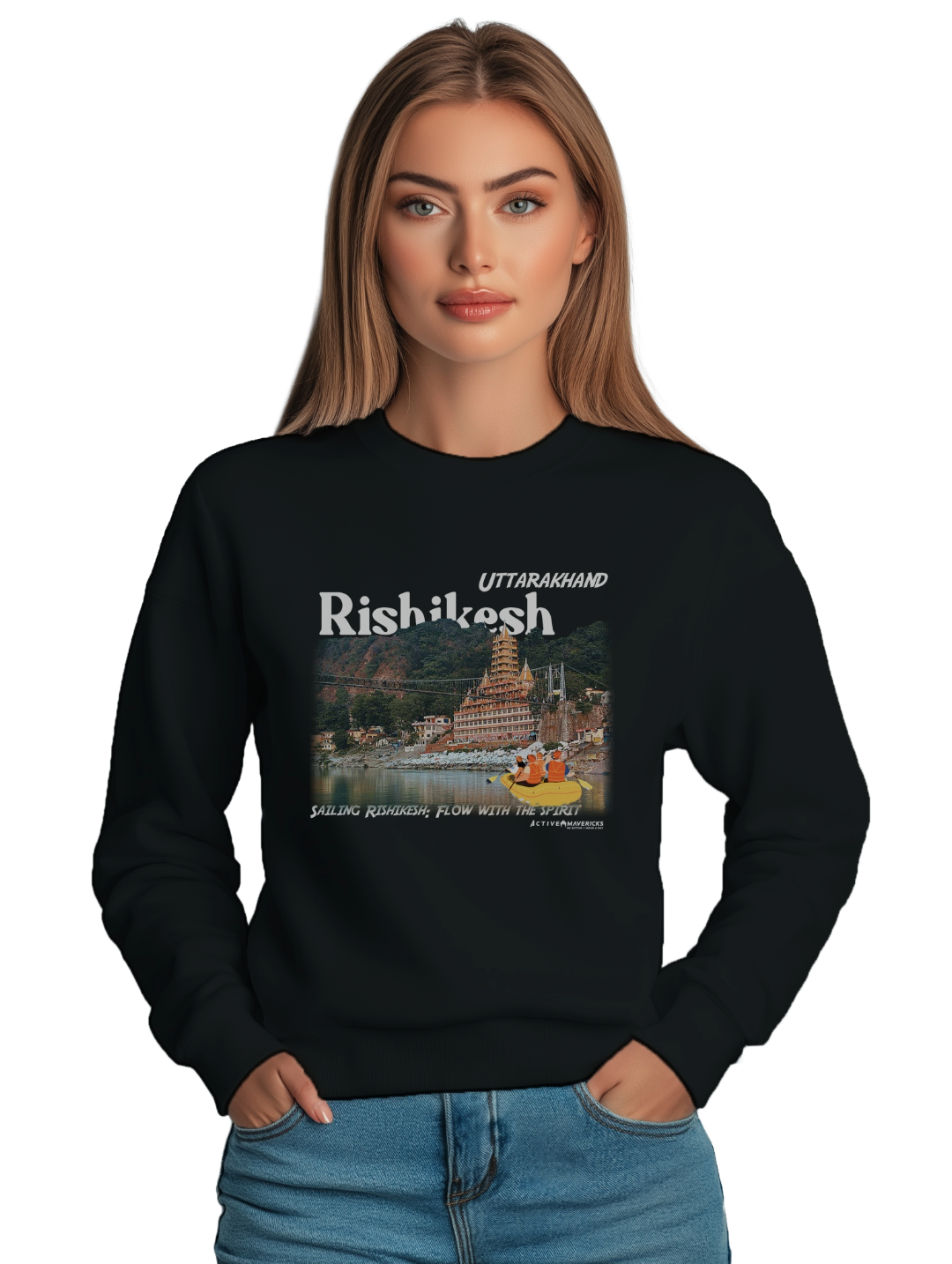 Women's RISHIKESH : UTTARAKHAND Sweatshirt