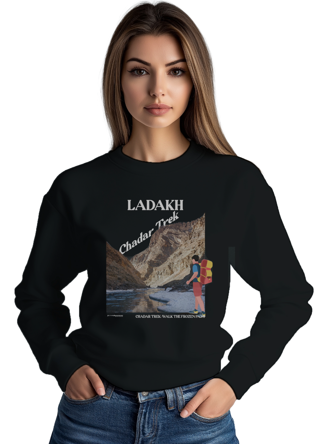 Women's CHADAR TREK : LADAKH Sweatshirt