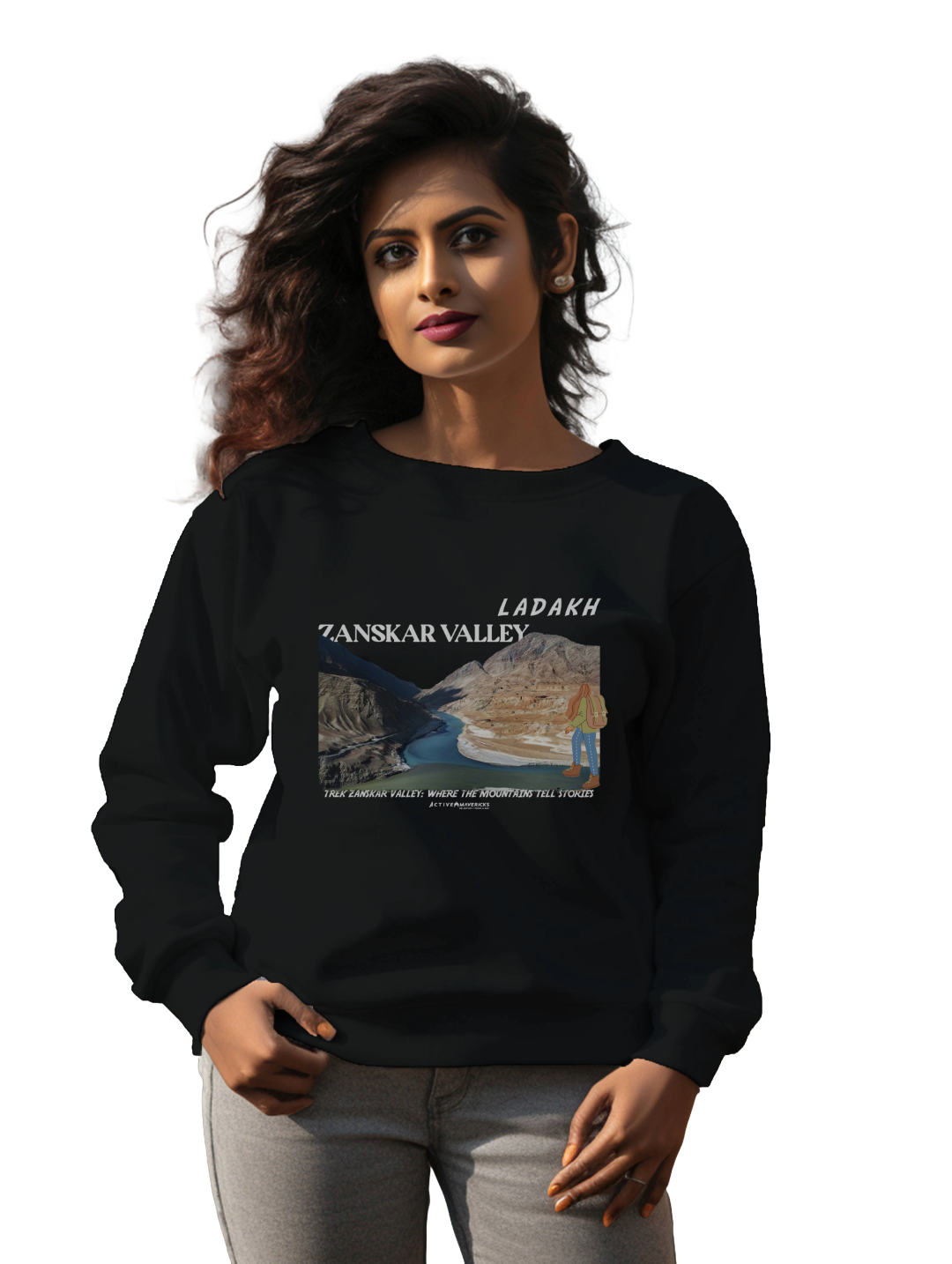 Women's ZANSKAR VALLEY : LADAKH Sweatshirt
