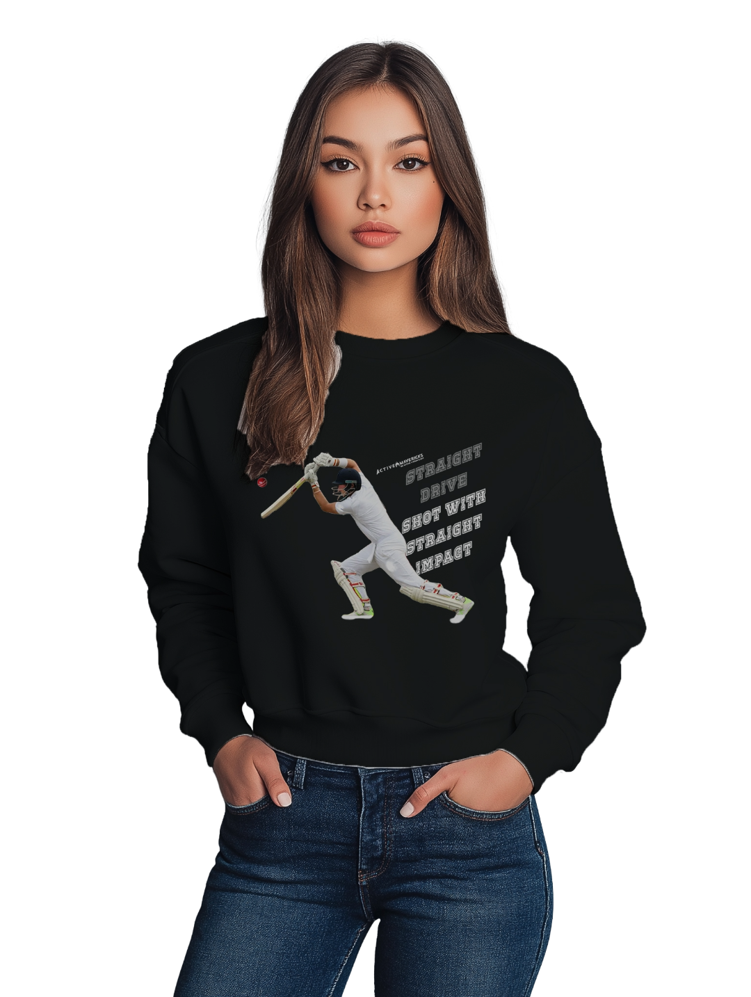 Womens STRAIGHT DRIVE Sweatshirt