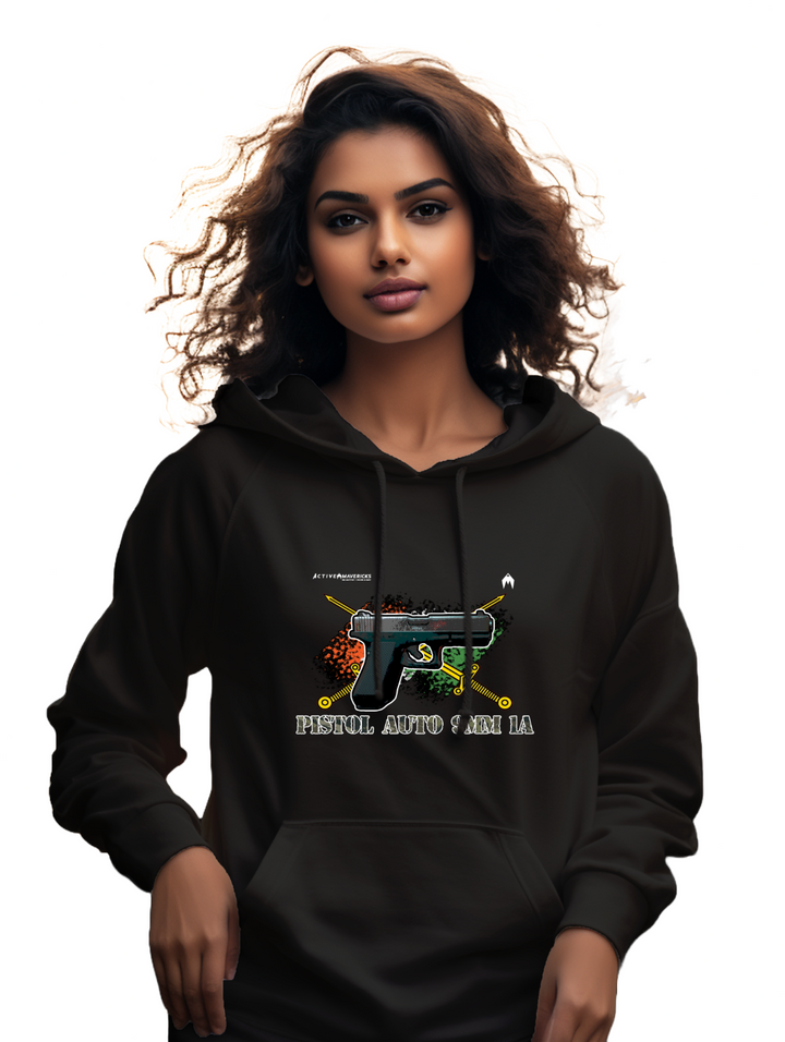 Women's PISTOL AUTO 9MM 1A HOODIE