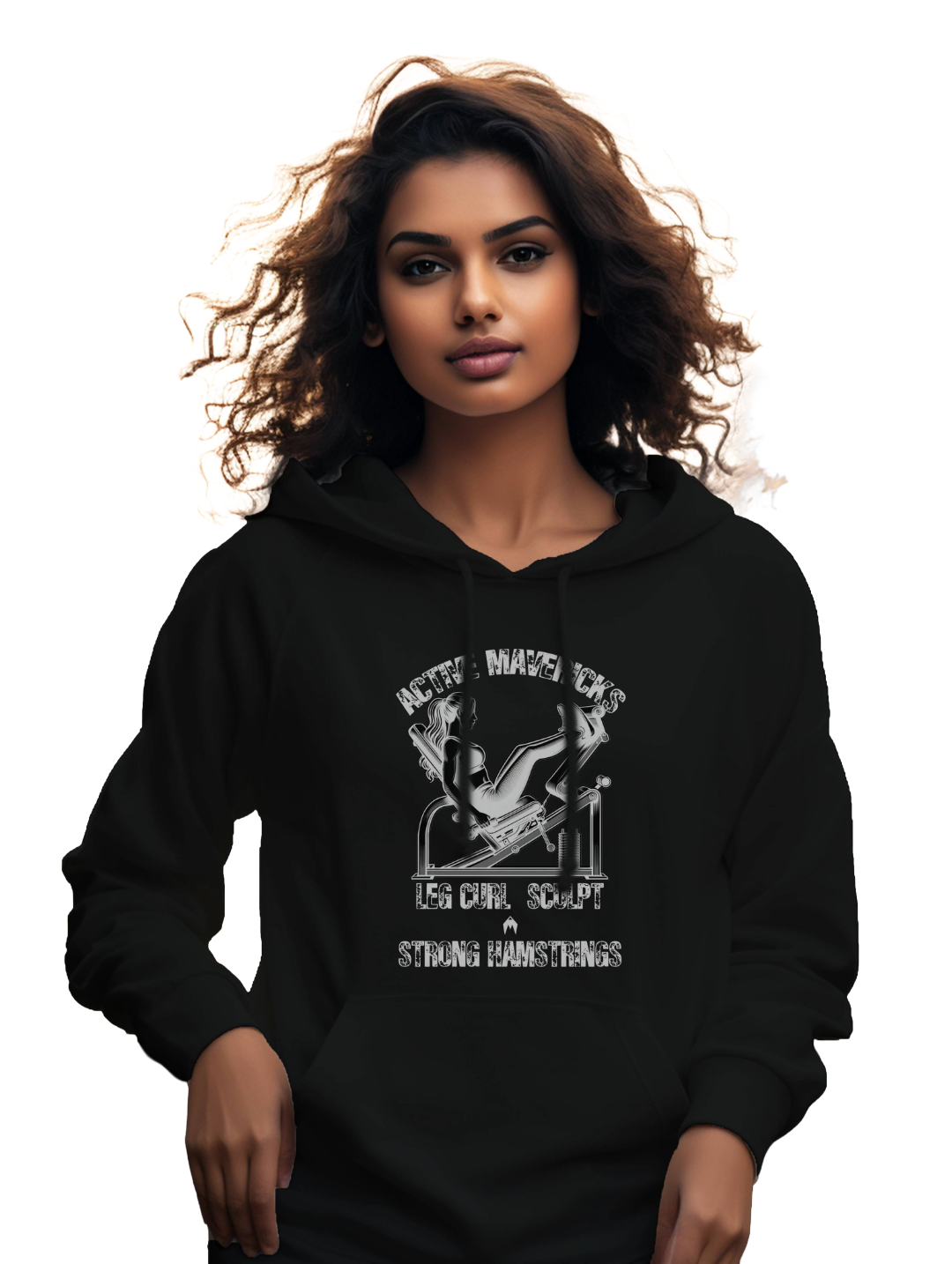 Women's LEG CURL SCULPT HOODIES